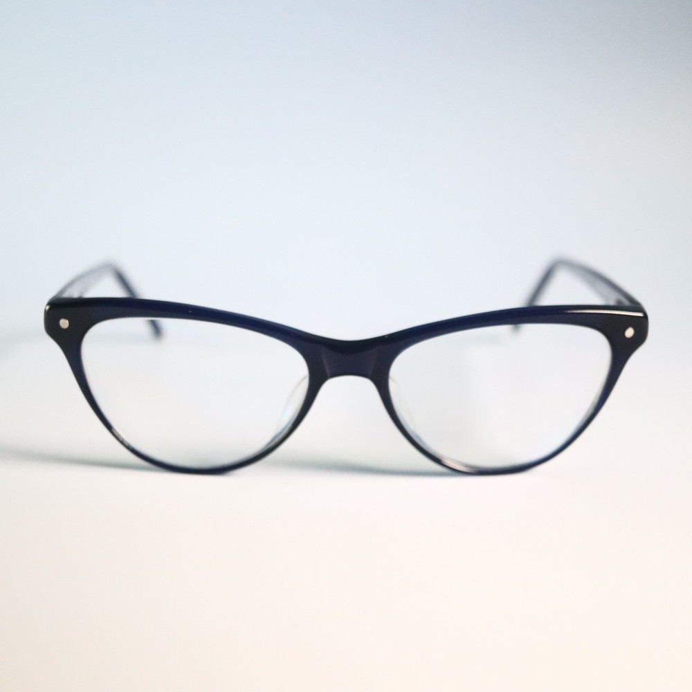 Kore Eyewear 3218 52-17 135 eyeglasses frames blue cat eye browline slim N8